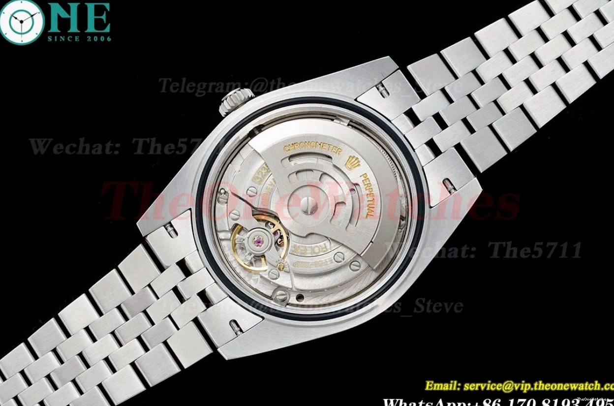 126334 Jub A3235 SS EWEF SS Blue Stk Datejust 41mm 0428